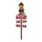 Glitzhome® 3.5ft. LED Christmas Yard Stake with Timer